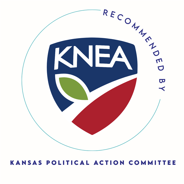 Endorsement graphic from KNEA