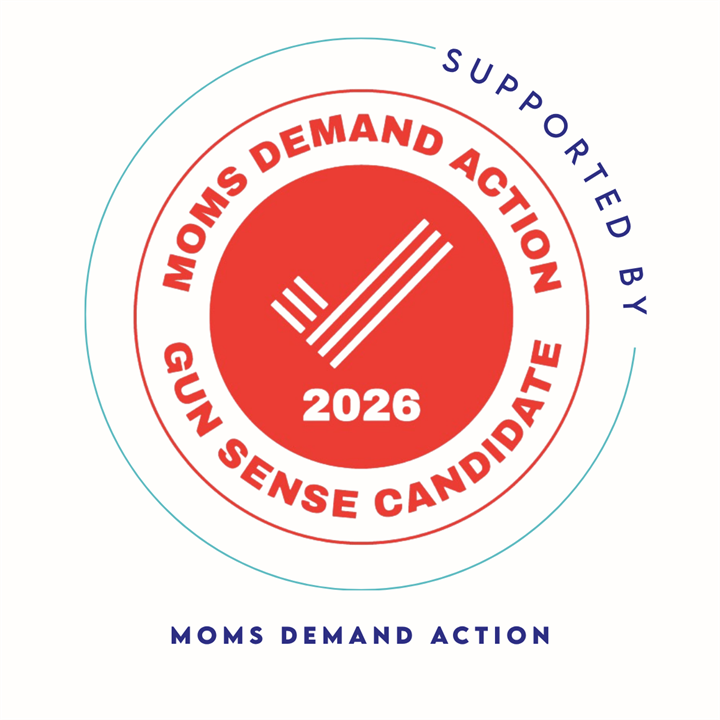 Endorsement graphic from Moms Demand Action